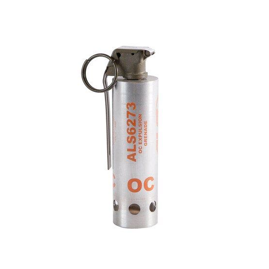 OC grenade for law enforcement professionals.